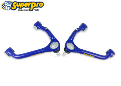 SuperPro Front Upper Control Arms For 2007-2016 GM Sierra/Silverado 1500 w/ Lift