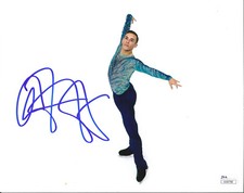 ADAM RIPPON SIGNED 8X10 PHOTO 5 JSA 2018 OLYMPICS FIGURE SKATING PYEONGCHANG USA