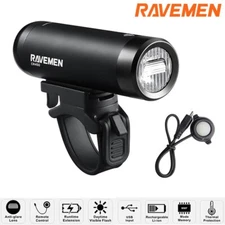 Ravemen CR450 Bicycle Head Light Bike Lamp Anti-Glar USB Rechargeable 450 Lumens