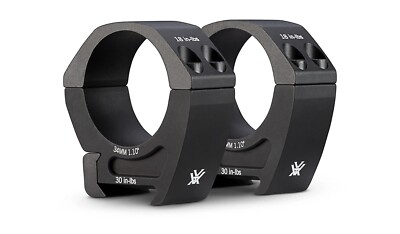 Vortex Optics PR34-M Pro Series 34mm Medium 1.10'' Riflescope Rings