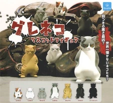 Gangster Cat Mascot All 6 Types Capsule Toy Gacha Gachapon Japan NCS