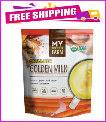 My Green Farm Organic Golden Milk Powder, 6 oz