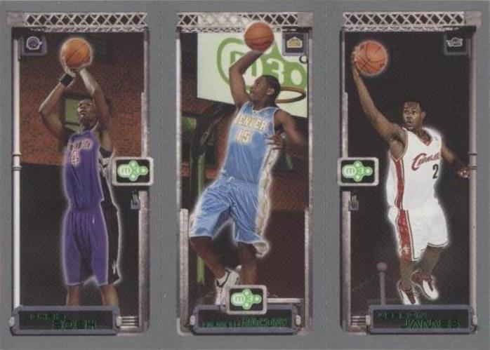 2003-04 Topps Rookie Matrix - Carmelo Anthony/Chris Bosh/LeBron