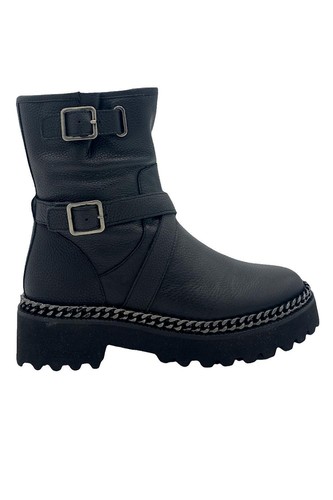 Vince Camuto Moto Boots Messtia Black 