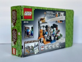 LEGO 21113 Minecraft The Cave 100% Complete w Box *Retired*