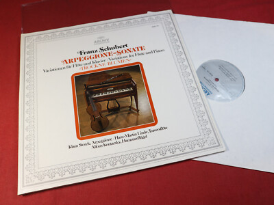 Schubert  ARPEGGIONE-SONATE  Storck Linde - LP Archiv 2533175 Germany sehr gut