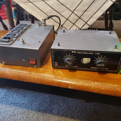 NICE LOT SET o 2 PG Technology Illumination illum. Surface Control Meter Power ?