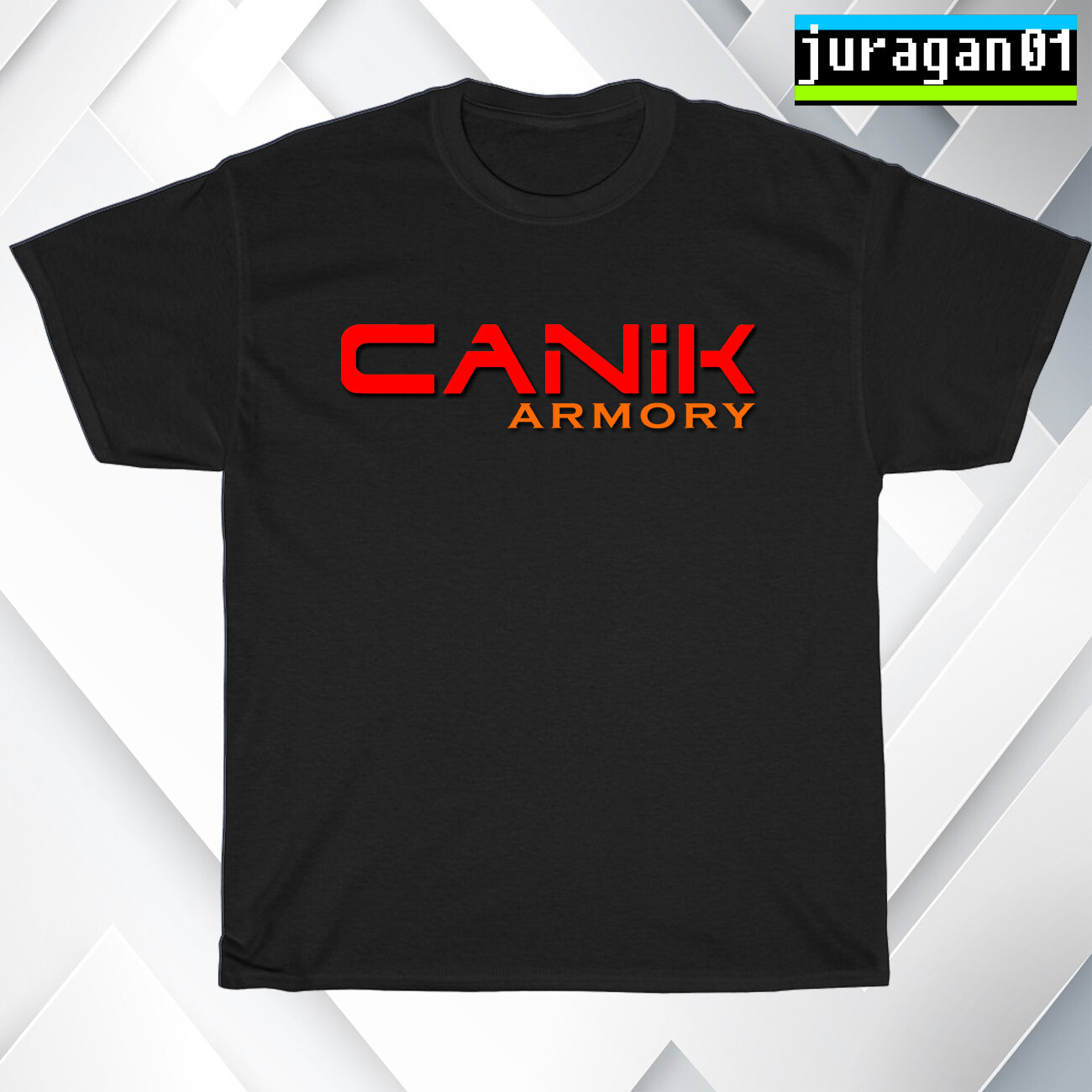 ALTRA T shirt uomo CANIK Superior armi da fuoco nero navy grigio sportivo bianco S 5XL