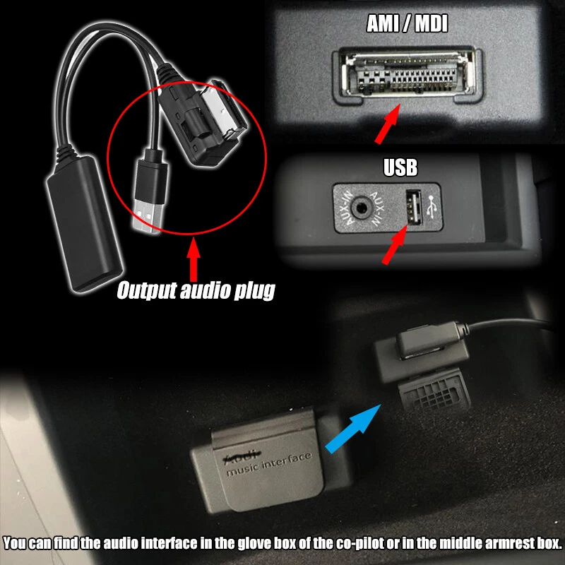 Audi q7 deals aux input cable