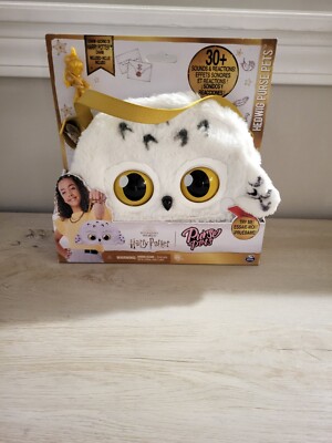 Wizarding World Harry Potter Hedwig Purse Pets – Interaktive Eulen-Umhängetasche Mit 30+ Geräuschen, Blinzeln & Zubehör – Für Fans Ab 5 Jahren