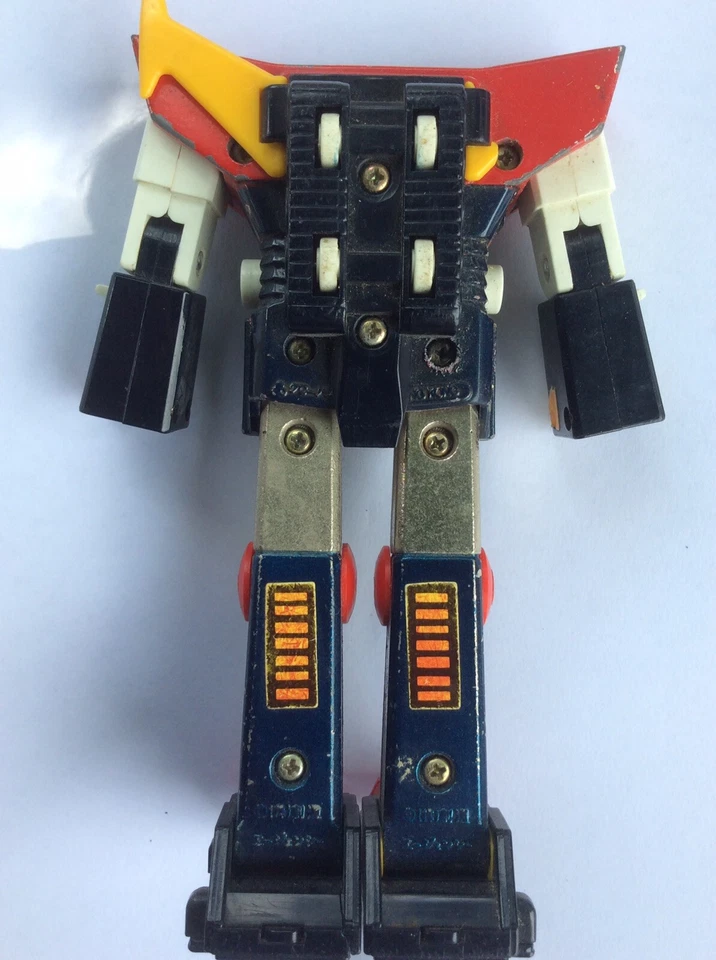 Popy Die Cast Shogun Warriors Zambot 3 1977 Made In Hong Kong Clover 2 - Immagine 4 di 4