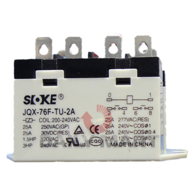 2PCS/New In Box SOKE JQX-76F-TU-2A Electromagnetic Relay