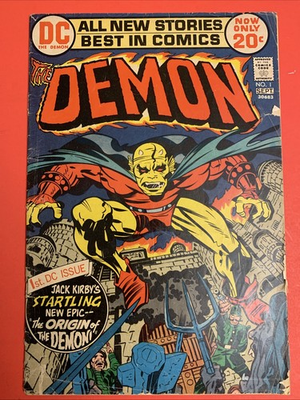 #ad The Demon #1 DC Comics August September 1972 $99.99