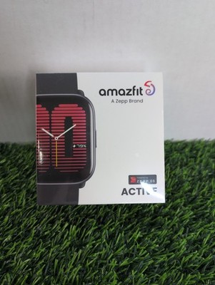 Amazfit Active Smart Watch 42mm Fitness Tracker -Black Brand New Sealed