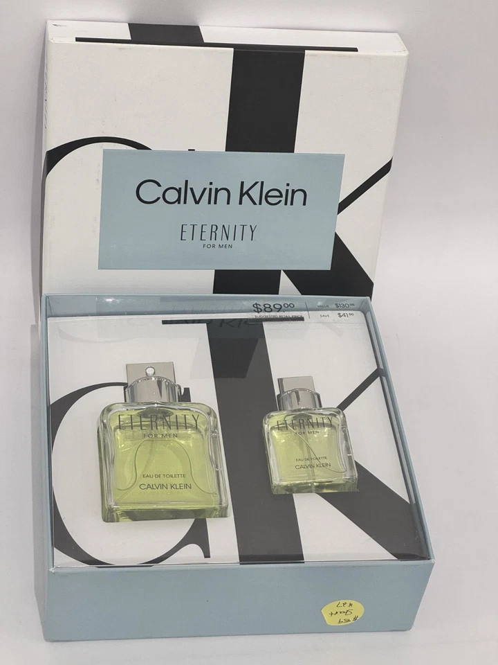 Calvin Klein вечность туалетная вода спрей 2 изделия подарочный набор для мужчин новый в коробке - Изображение 2 из 4