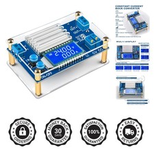 DC Buck Converter 5.3V-32V to 1.2V-32V - 12A Adjustable Power Supply with LCD