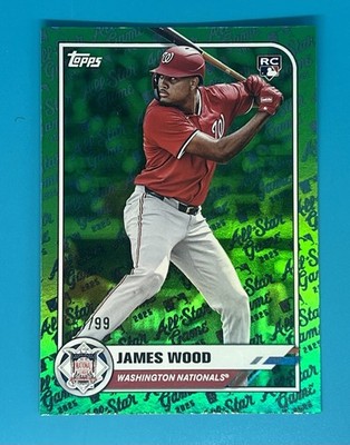 2025 Topps All-Star Game #65 James Wood Nationals Rookie /99