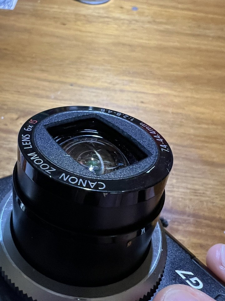 Canon PowerShot G7 Black 10MP 6x Zoom Digital Camera High Performance ...