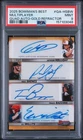 2025 Bowman Best Quad Auto Paul Skenes Holliday Bazzana Willits Gold /50 PSA 9