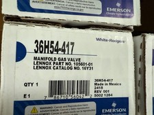 Emerson White Rogers 36H54 417 Zawór gazowy kolektora stalówka darmowa wysyłka