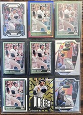 Reggie Jackson 2025 Panini-Donruss Prizm/Optic/#'d Inserts Lot (9) NICE!⚾️