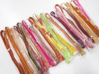 19941# JAPANESE KIMONO / HAND TIED OBIJIME CORD SET / SILK / OUTLET ITEM