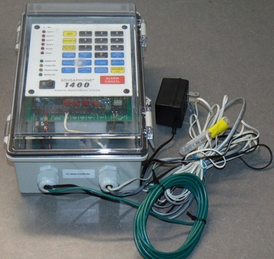 Sensaphone 1400 Remote Monitoring System FGD-1400 comes w/ 2 Temperature Probes