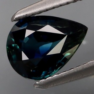 Zaffiro 0 90Ct.Incantevole Colore Blu Naturale Normale Riscaldato Australia Buona Lustra