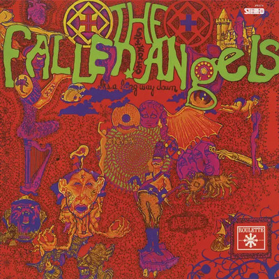 LP The Fallen Angels Its A Long Way Down RED VINYL NEAR MINT Jackpot Record