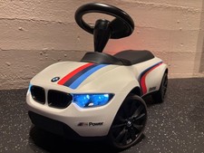 RARE 2017 BMW Baby Racer III M Sport Ride On Car w/ Working Lights NEW IN BOX