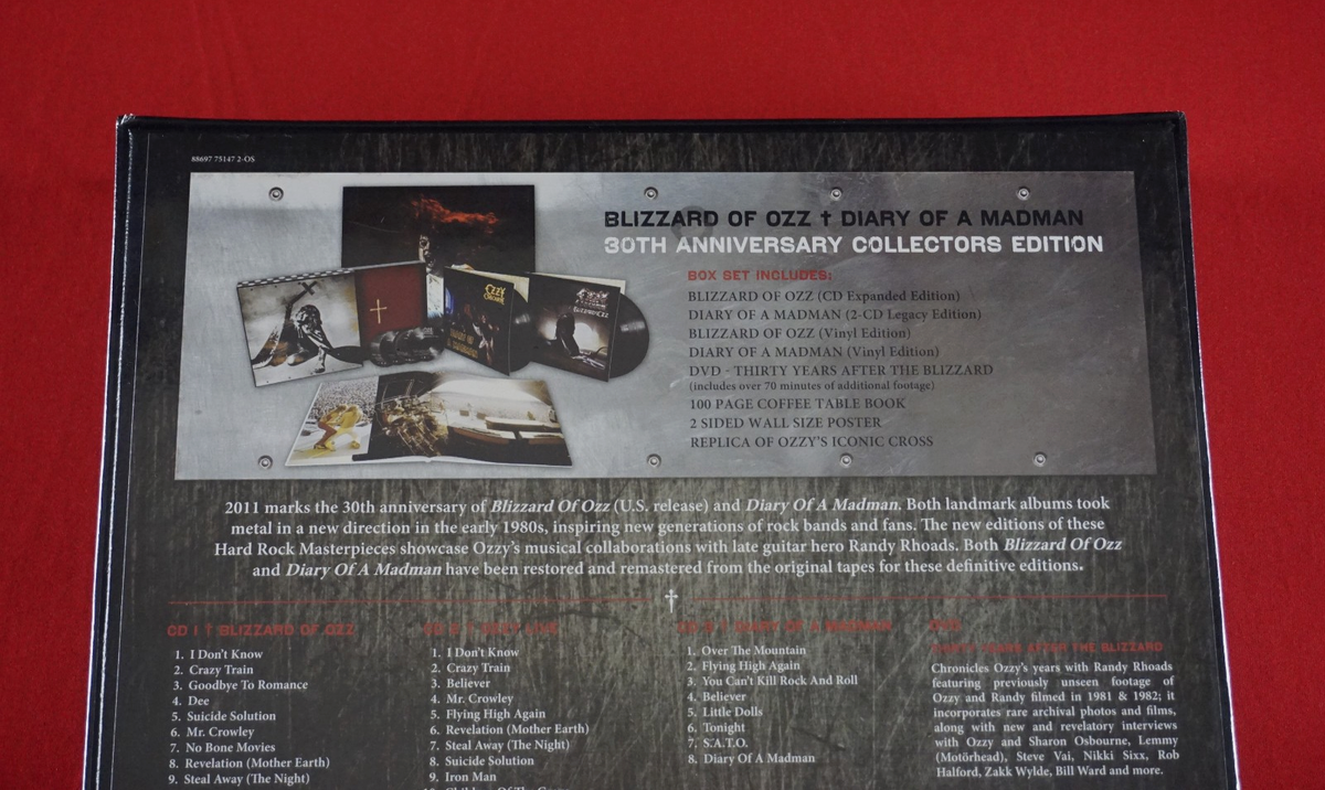 Blizzard of Ozz/Diary of a Madman 30th Anniversary Collector's