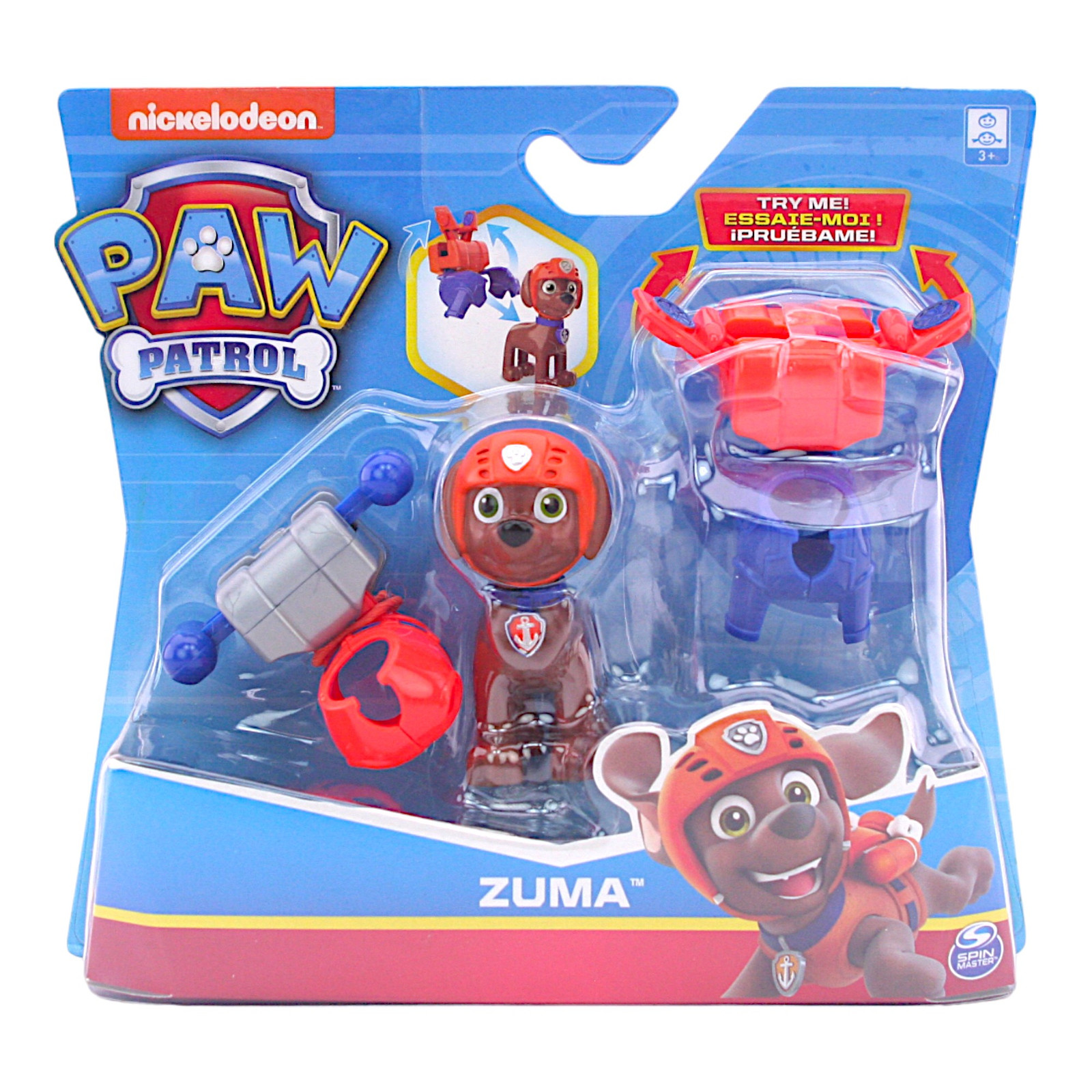 Paw Patrol Zuma Action Pack Pup toy action figure Nickelodeon Spin Master