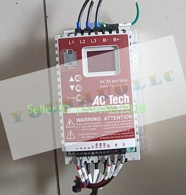 1 PC USED tested LENZE frequency converter SM405 DHL or FedEx