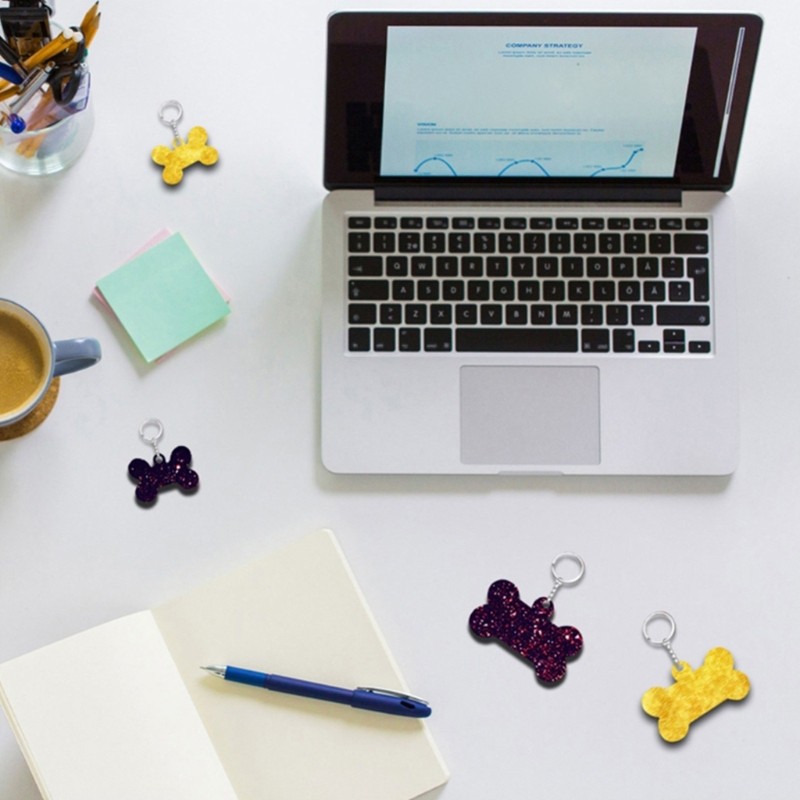 DIY Dog Paw Silicone Mold for Handmade UV Resin Necklace & Earrings