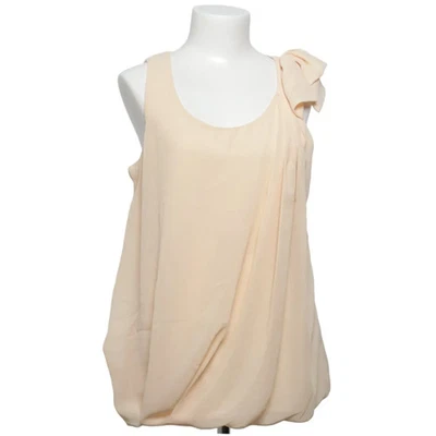 VILA, top, taille : M, beige, polyester, unicolore, femmes #Daa - Photo 1/4