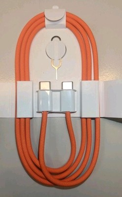 Apple Ladekabel Orange   USB-C  60 Watt Original 1m Kabel iPhone 15 16 Pro Max