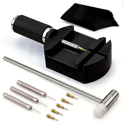 Watch Link Removal Kit, Watch Band Strap Chain Pin Remover Repair Tool