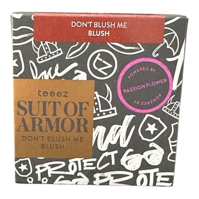 Teeez Cosmetics Suit of Armor Don t Blush Me Blush 0.14 oz New/ Sealed