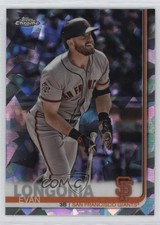 2019 Topps Chrome Sapphire Edition Evan Longoria #390 fo7