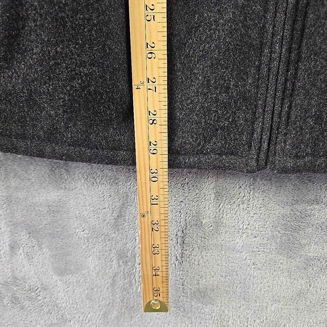 Vintage GAP Wool Pea Coat Jacket for Men - Large Retro Style image 9