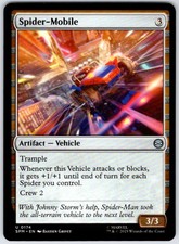 Spider-Mobile 174 Uncommon Marvel's Spider-Man Magic: The Gathering Near Mint