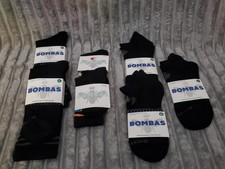 Lot of 7 Pairs of Bombas Socks Various Styles Sizes