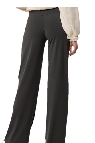 Aerie Offline Real Me Xtra Long Bootcut Leggings Grey Small Pockets High Waisted - Picture 2 of 10
