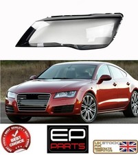 FOR AUDI A7 C7 10.2010-07.2014 FRONT HEADLAMP HEADLIGHT LENS COVER LEFT N/S