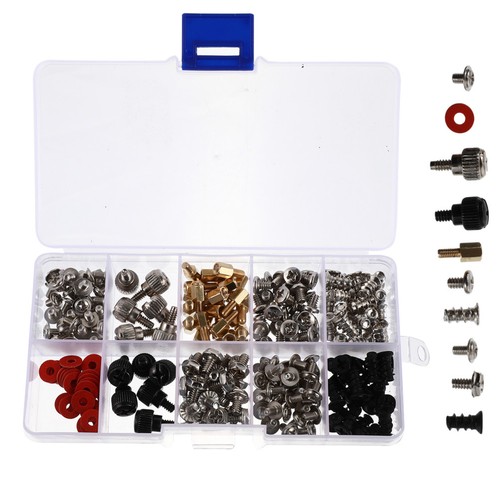 228 Pcs Desktop Computer Installation Screw Kit Motherboard Screws Case ...