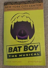 Bat Boy Musical NY City Center ENCORES Playbill Butler Trensch Seiber  NEW Mint!