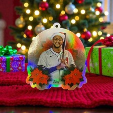 2025 Topps Holiday Oversized Die Cut Ornaments #OO19 Ketel Marte