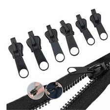 Fix Zipper Zip Slider Repair Instant Kit Removable Rescue Replacement Pack of 6P