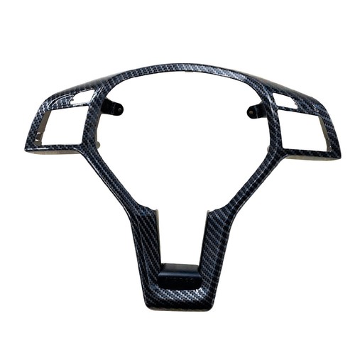 ABS Carbon Fber Steerng Wheel Cover Trm For Benz C-Class E-CLASS - Foto 8