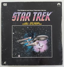 Star Trek TV 1st Season Japanese Imported Laserdisc Boxset Uncut Rare Japan